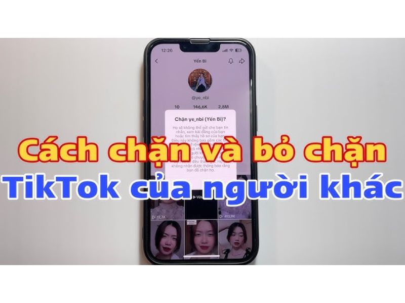 Hướng Dẫn Cách Chặn Và Bỏ Chặn Tài Khoản Trên TikTok 2 Tại sao nên chặn tài khoản TikTok của người khác